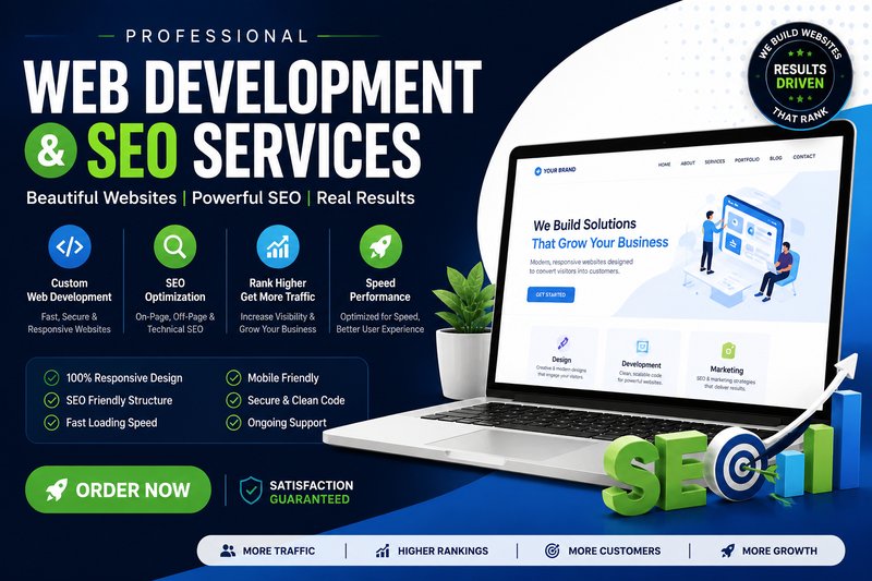 I Will Build a Modern Responsive Website for Your Business | Sikaty
