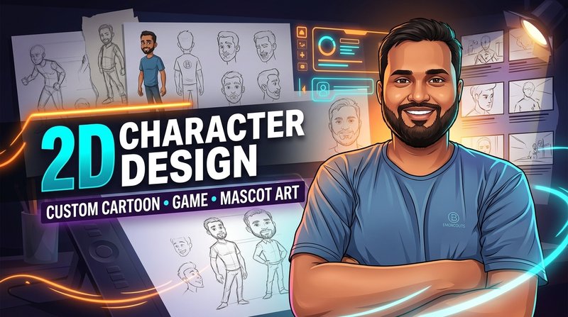 I will create professional 2D character animation in Adobe Animate | Sikaty