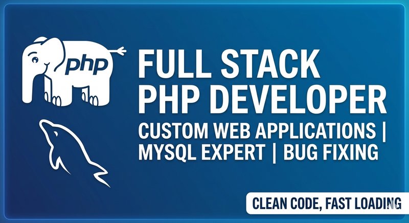 I will create a responsive, high-performance full stack PHP website ...