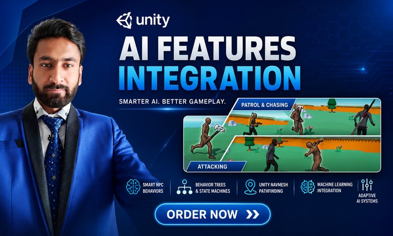 I Will Create Advanced Enemy AI and NPC Systems in Unity | Sikaty